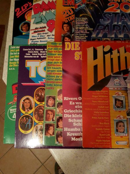 Unterhaltung Musik & Video Musik Vinyl Schlager Schallplatten 70er/80er/90er Jahre 