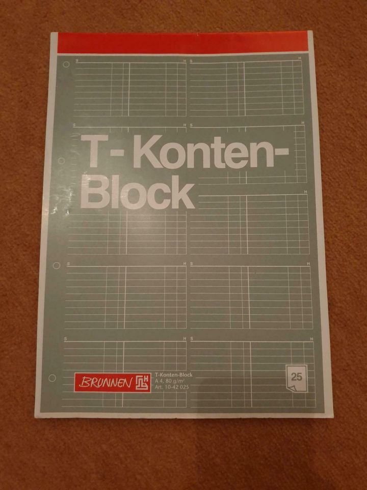 T - Konten - Block in Minden