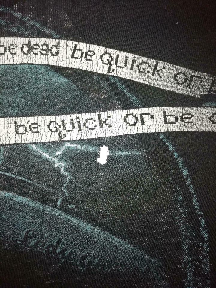 IRON MAIDEN "be quick or be dead" Shirt 1992 # Aufnäher, Patch in Ganderkesee