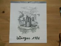Vintage Kalender Wirges 1986 80er Jahre Rheinland-Pfalz - Wirges   Vorschau