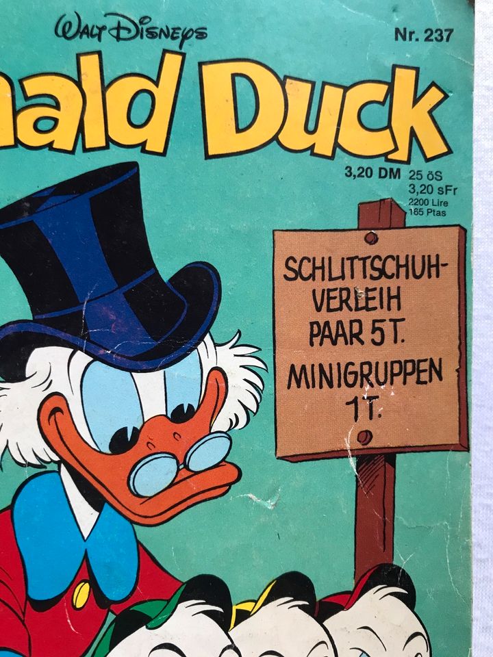 Donald Duck Comic Nummer 237 in Rehling