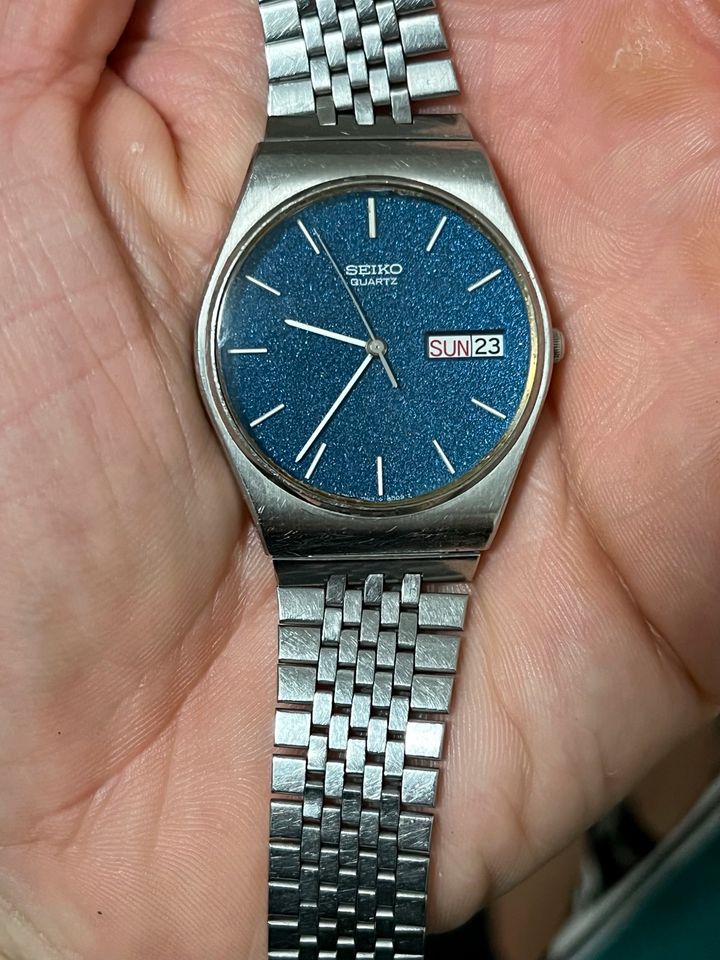 Seiko 7813-8009 Quartz Uhr Vintage ca. 1977 in Nordrhein-Westfalen -  Velbert | eBay Kleinanzeigen