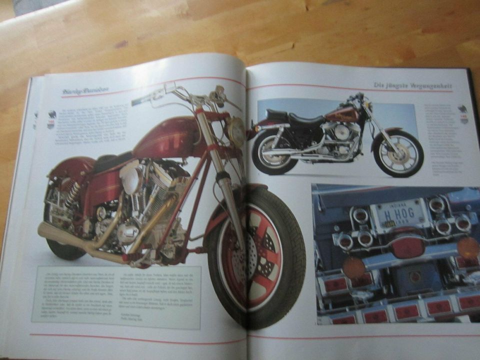 verk. großes Buch Motorrad Harley Davidson in Glückstadt