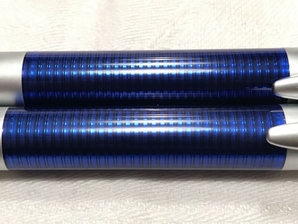 Senator Schreibset silber/blau in Etui - unbenutzt ohne Branding in Winsen (Aller)