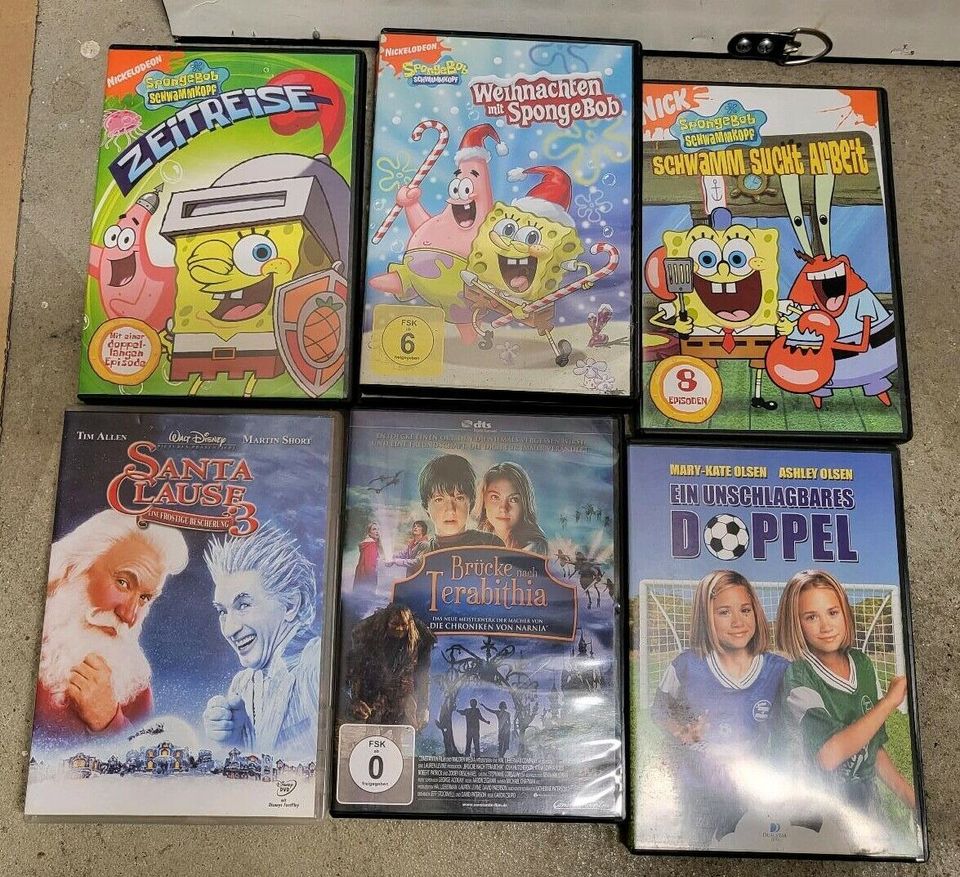 Kinderfilme, DVD, Spongebob, Filme, Disney in Lengede