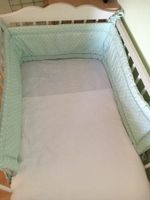 Nestchen Baby Bett Kinderbett 200 x 30 cm mint weiße Sterne Osterfeld - Waldau Vorschau