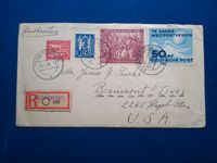 !! DDR 13.1.1950 Top frankierter Brief Scheifenberg -> U.S.A Berlin - Schöneberg Vorschau