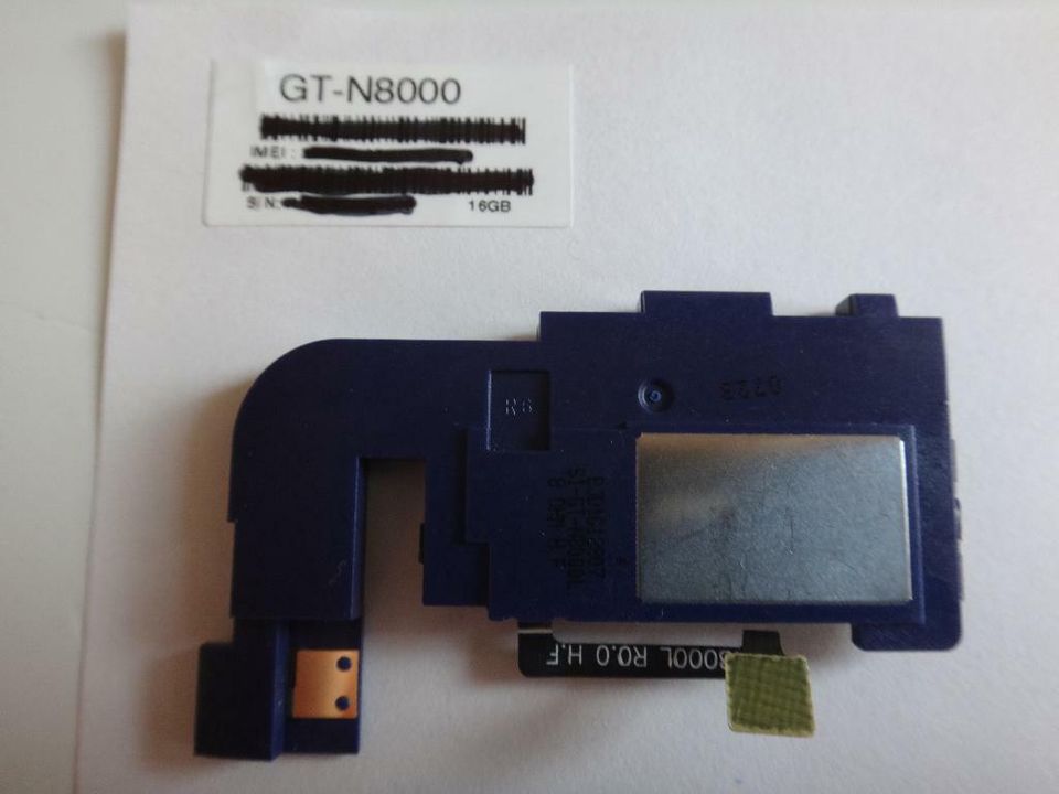 Samsung Note 10.1 (GT-N8000 ) Ersatzteil - Lautsprecher Links BL in Hagenbach