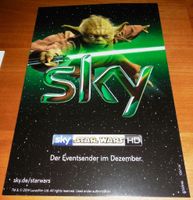 Star Wars YODA Postkarte SKY Yoda mit LICHTSCHWERT – lightsaber ! Bayern - Deggendorf Vorschau