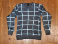 H&M Pullover Sweatshirt Gr. 134/140 grau/blau Strickpulli Bayern - Kirchanschöring Vorschau