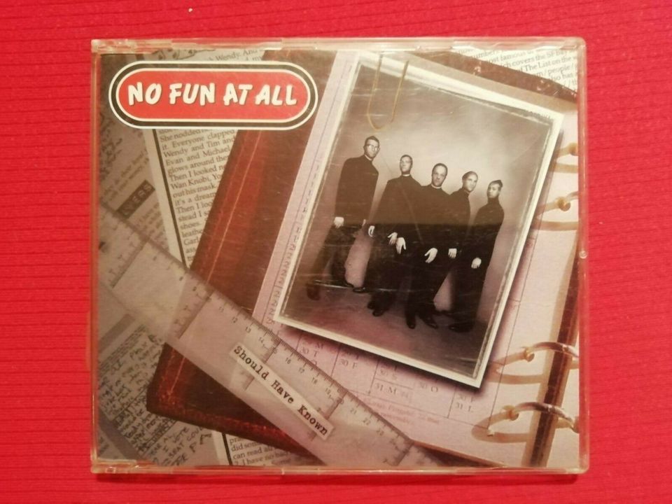 CD    " No Fun At All "  Should Have Known in Buggingen