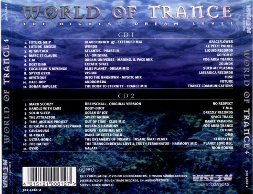 ⭐️1993-1999 Trance 10xDCD⭐️Various - World of Trance Vol. 1-10 in Graben (Lechfeld)