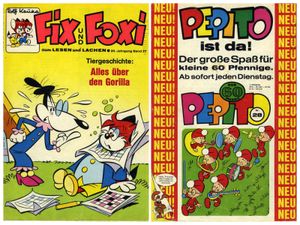 Jahrgang 2 Z 32-21 1x Comic Fix und Foxi Nr Rolf Kauka 