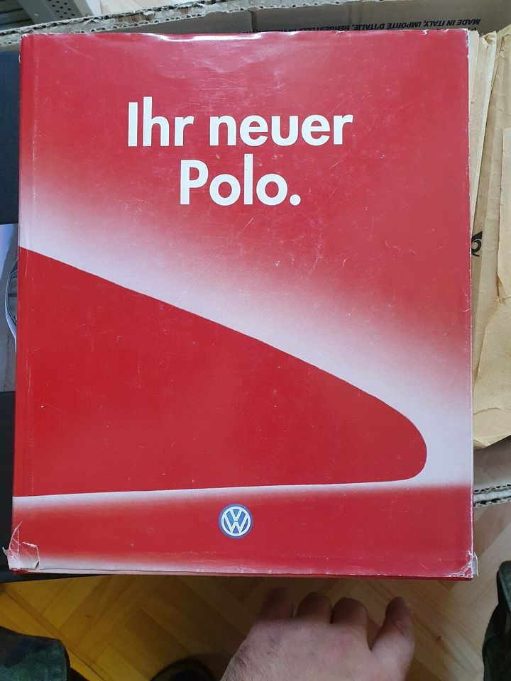 VW Polo 6N Buch Ihr neuer Polo von 1997 Promo Selten in Schönhausen (Elbe)