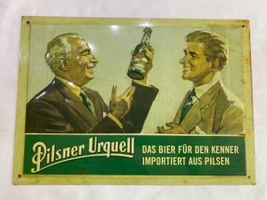 Neu 8 X 11 cm Pilsener Urquell Bier Blechschild 201/045