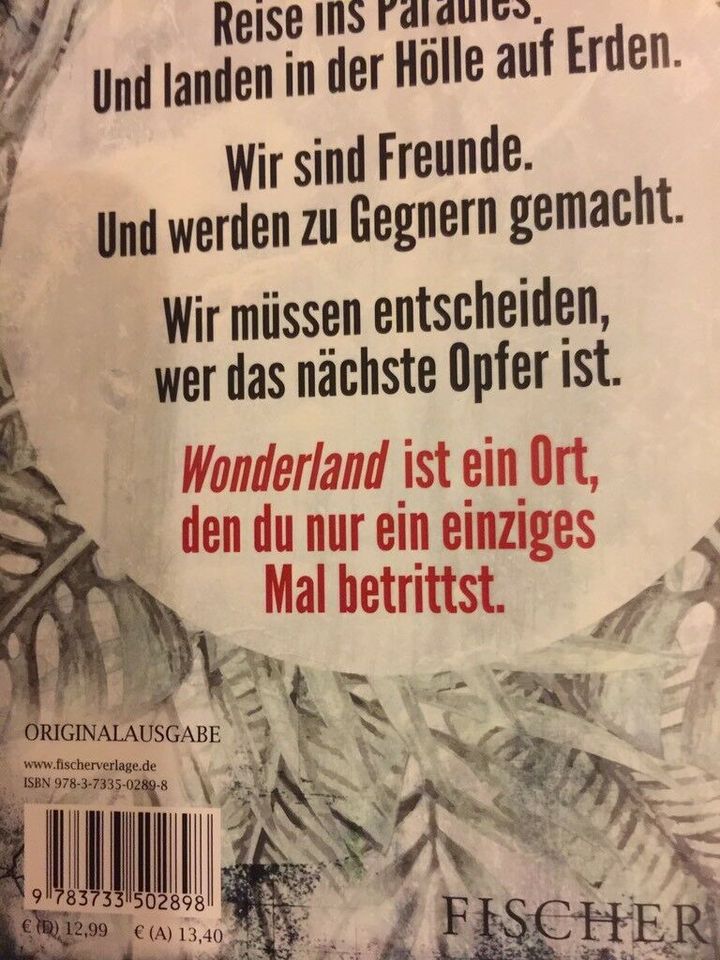 Christina Stein Wonderland Buch Thriller Fischer in Mosbach