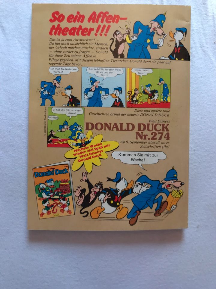Donald Duck Comic Nummet 273 in Rehling