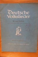 Deutsche Volkslieder für zwei Violinen Edition Schott 4382 Niedersachsen - Wedemark Vorschau