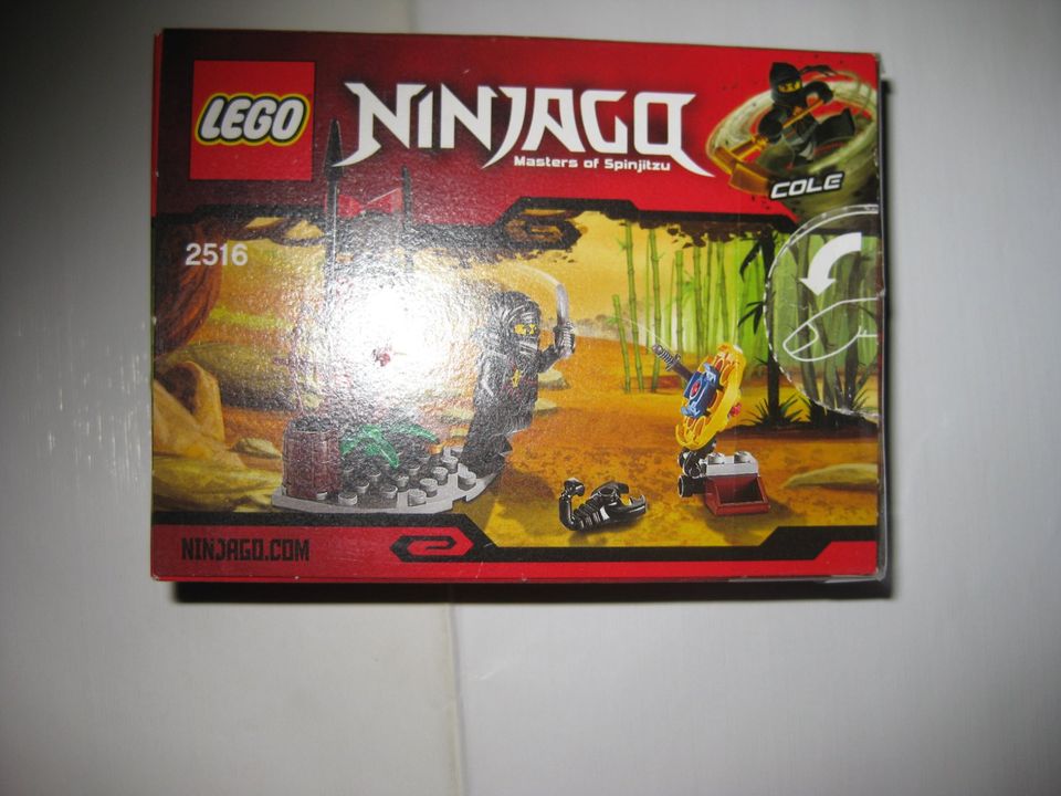 LEGO NINJAGO Ninja Außenposten 2516 NEU Masters of Spinjitzu Cole 