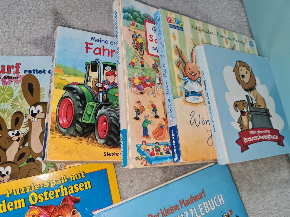 Bücher Pakiet Kinderbücher Puzzlebuch Wimmelbuch 13 Stück in Braunschweig