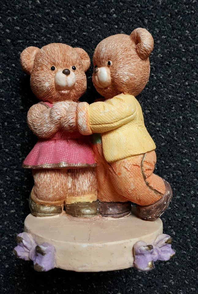 Teddybären, Tanzpaar, Dekoration (für Kinder), Sammeln in Ostercappeln
