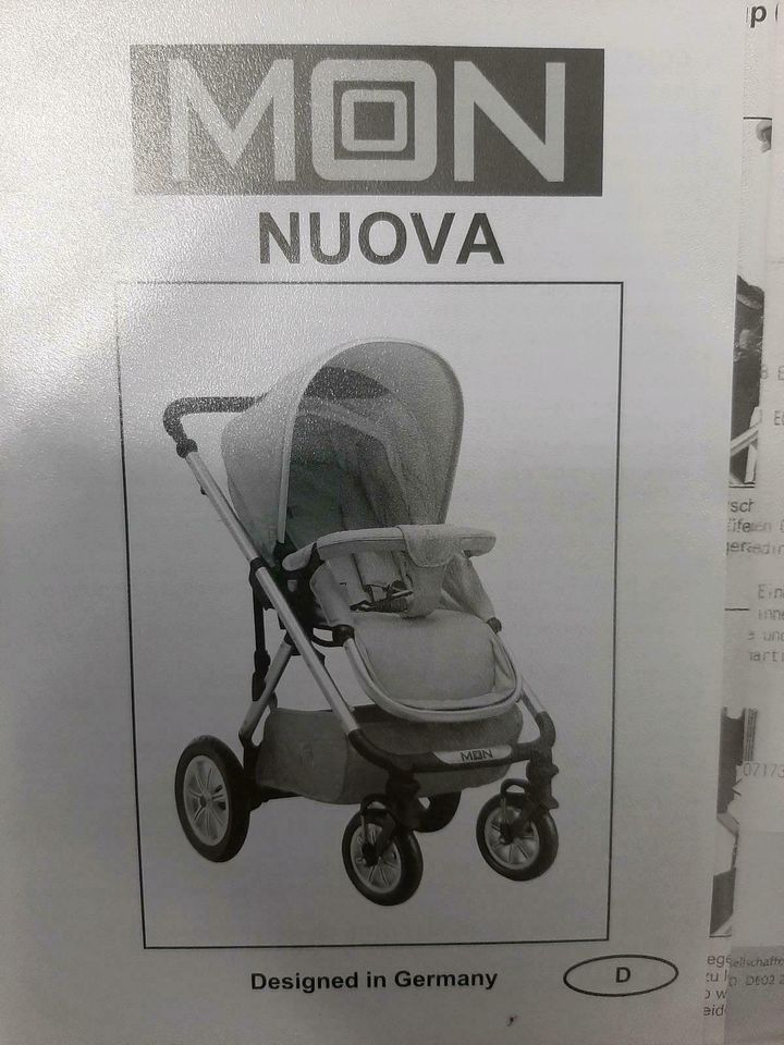 Kinderwagen MON Nuova 0-4Jahre mit Babywanne in Ostelsheim
