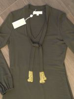 MICHAEL KORS Damenkleid Größe M olivfarben mit goldenen Kettchen Hessen - Mörfelden-Walldorf Vorschau