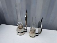 Vintage zwei Petroleumlampen mit Spiegel Berlin - Tempelhof Vorschau
