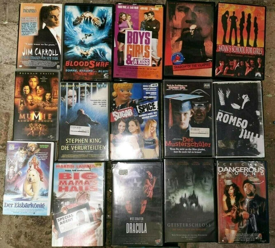 Verkaufe VHS Filme Sammlung 50Stück in Niedersachsen - Braunschweig