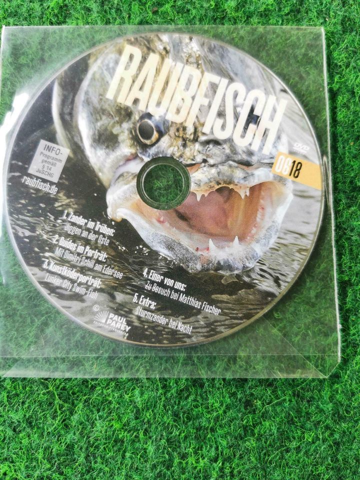 Raubfisch DVD 06/18 Paul Parey Verlag Angeln Hecht Zander Aal in Bad Bentheim