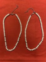 Perlenkette/Modeschmuck mit Glitzerringen 43 cm Nordrhein-Westfalen - Haan Vorschau