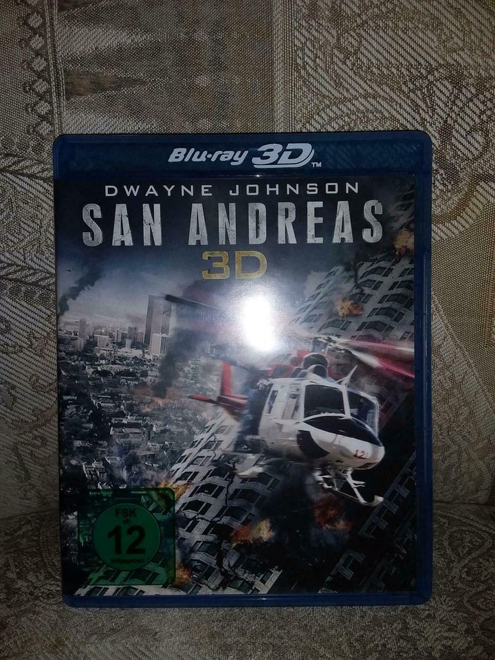 San Andreas 3D blu-ray + blu-ray in Castrop-Rauxel