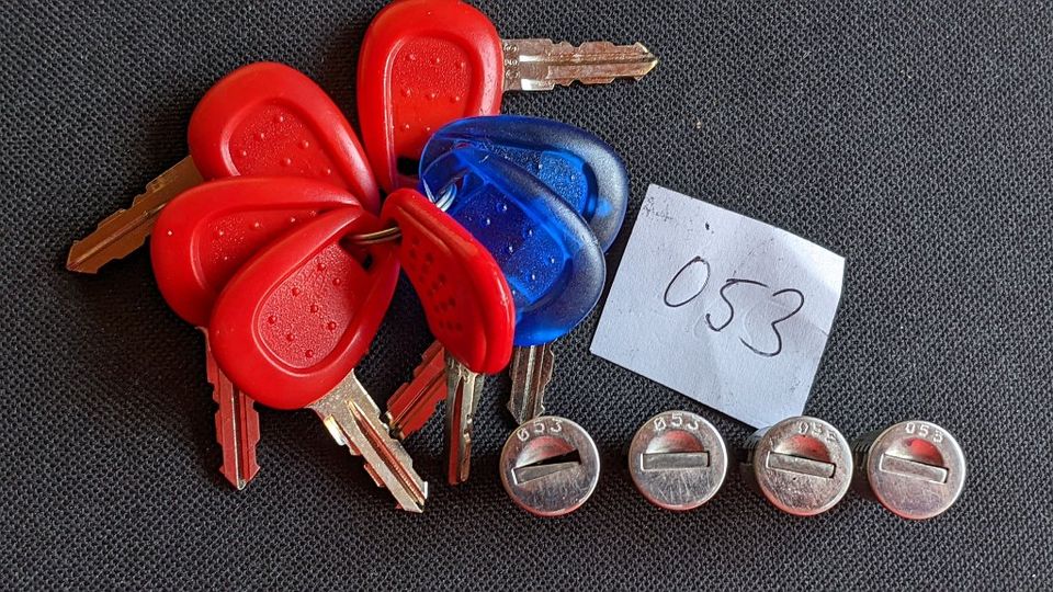 Givi Monokey Schlüssel gleichschließend: Wunschnummer aussuchen! in Senden