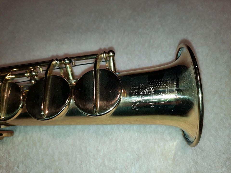 Sopransaxophon aus Blech von Amati in Reutlingen