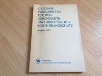 Brandschutz DDR  Buch Bücher Sachsen-Anhalt - Allstedt Vorschau