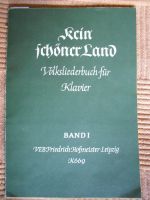 Kein schöner Land Noten Volkslieder Klavier Leipzig DDR Bd.1 Brandenburg - Falkensee Vorschau