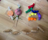DIY Spielzeug Kinderküche Lutscher Bonbons Würstchen Zubehör Hessen - Ginsheim-Gustavsburg Vorschau