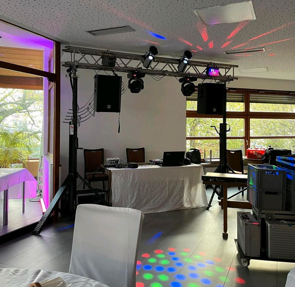 Musik und Lichtanlage zu Vermieten für Geburtstag Hochzeit Feier in Renningen
