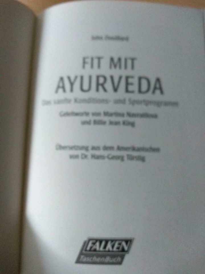 Fit mit Ayurveda, aus 1996, Zusammenspiel von Geist und Körper in Weißenburg in Bayern