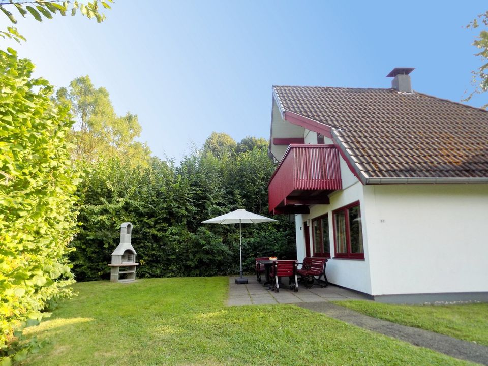 Ferienhaus Simone für 6p -  See, Wald, Sauna, Kamin, WLAN in Hessen - Kirchheim