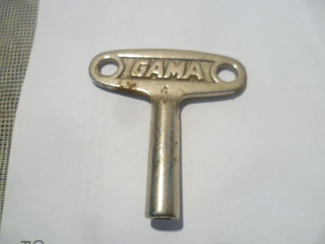 original GAMA Schlüssel Uhrwerkschlüssel Nr 4 