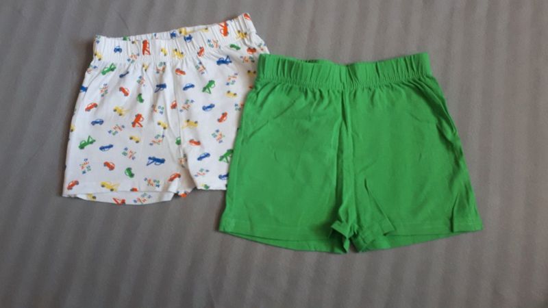 Ergee Baby Shorts für Mädchen weiß/orange mit Schleife von Ergee in Größe 74 