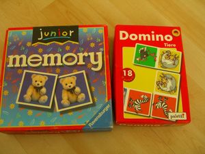 Zahlen Domino junior Ravensburger Spiele Kinderspiel Kinder memory lotto quips 