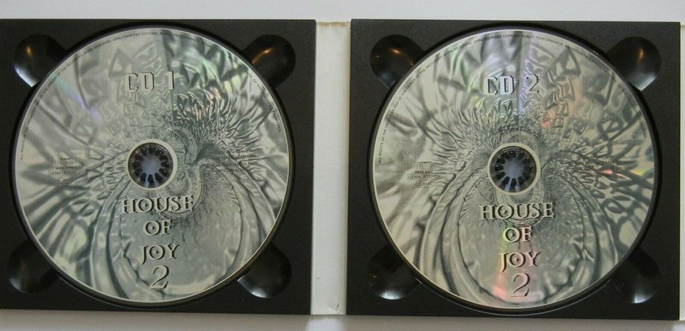House of Joy Vol 2 CD progressive & hypnotic turntable mixes in Amberg