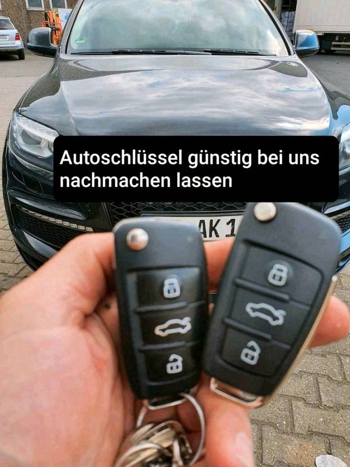Autoschlüssel nachmachen Vw Audi Bmw Mercedes Smart Opel Kia in Köln