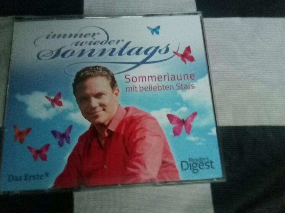 immer wieder Sonntags, 4 CDs , Sommerhits in Baden-Württemberg - Freudenstadt