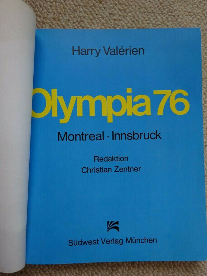 Buch - Olympia 1976 Montreal und Innsbruck in Bayern - Arzberg