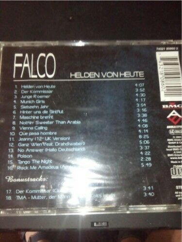 CD Falco Helden von heute 18 super Titel!! Versand möglich in Kornwestheim