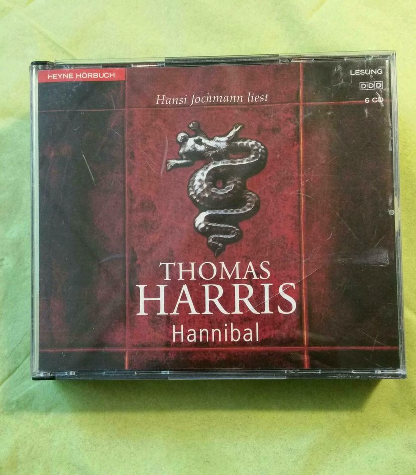 Hannibal Lecter Psycho Hörbuch 6CD's - Thomas Harris in Berlin