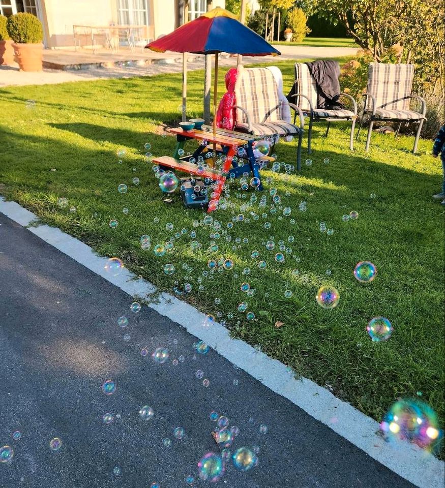 Seifenblasenmaschine mieten ausleihen Hochzeit Kindergeburtstag in Dillingen (Donau)